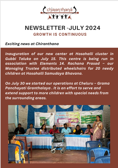 Chiranthana Newsletter – July 2024