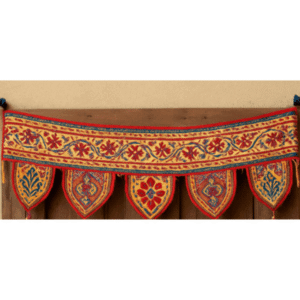 Handmade block printed torana