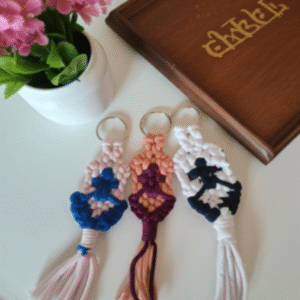Macrame key chains