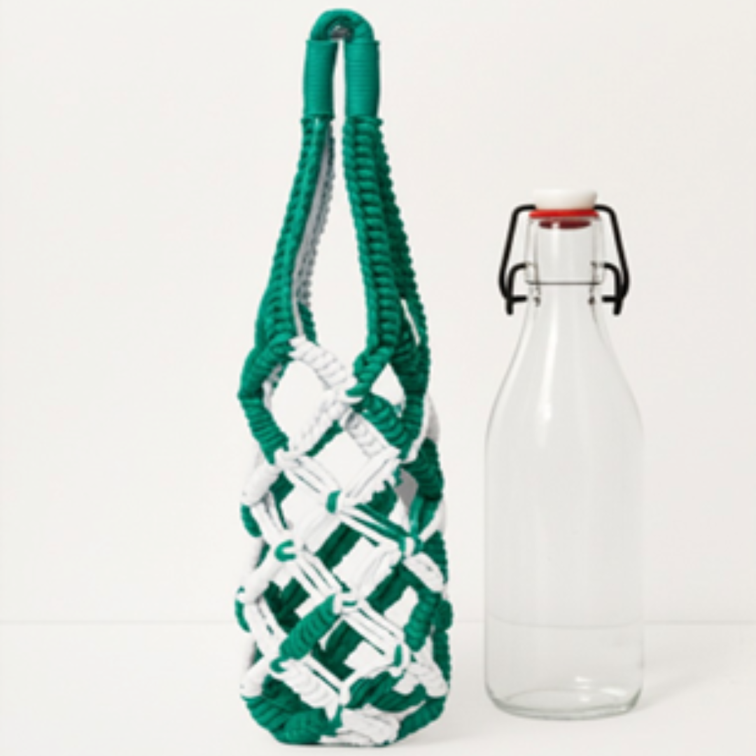 Macrame Bottle Holder