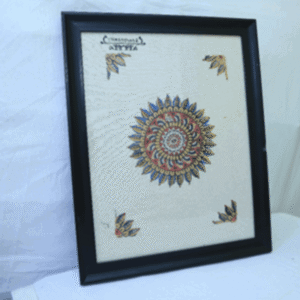 Mandala hand painting