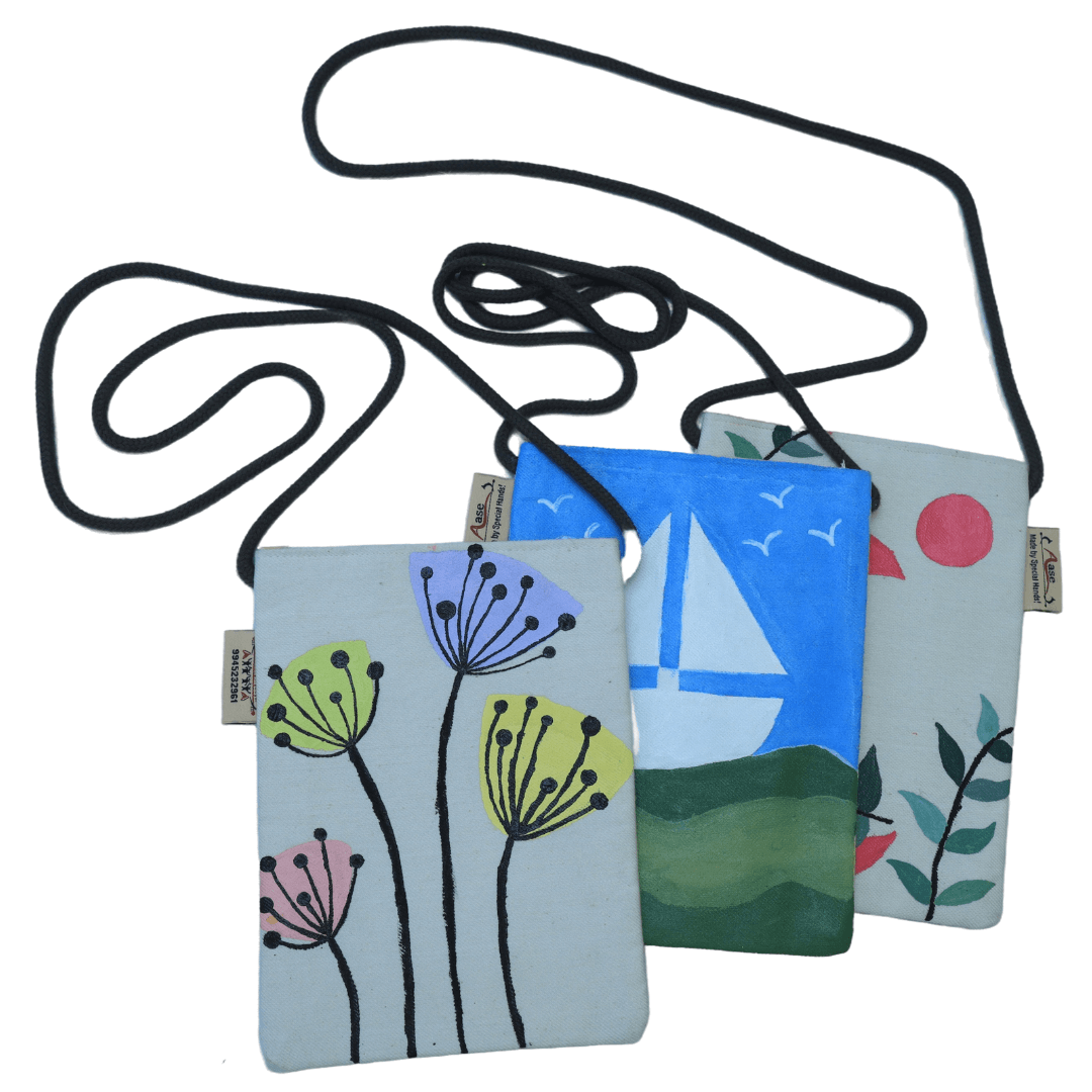 Mobile Pouch – Hand Painted