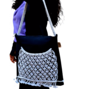 Macrame tote bag