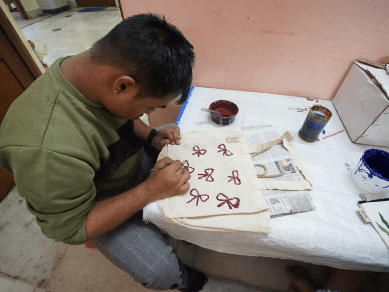 We Are Developing Products from Special Children