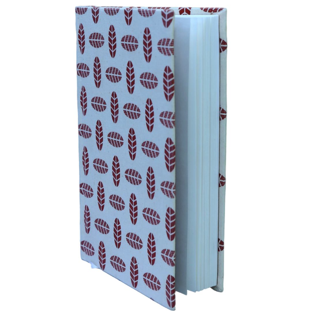 Hand block printed Notebook for journaling