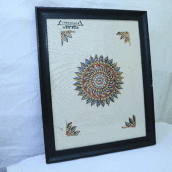 Mandala hand painting